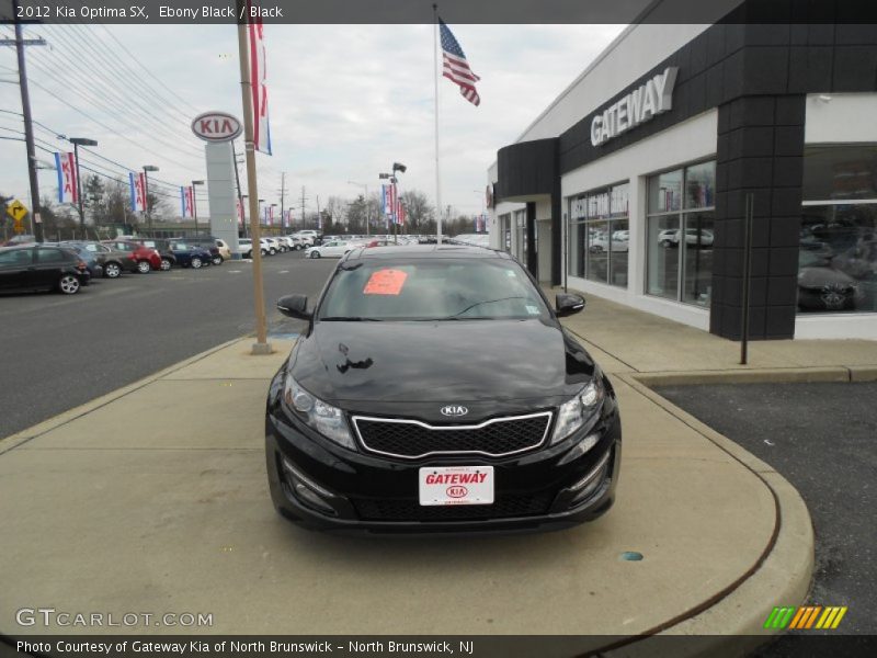Ebony Black / Black 2012 Kia Optima SX