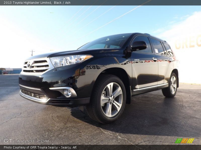 Black / Ash 2013 Toyota Highlander Limited