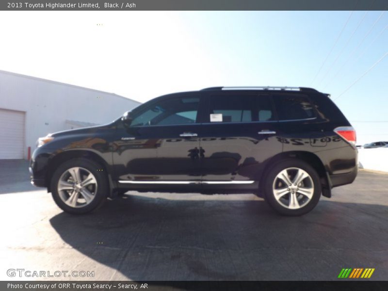 Black / Ash 2013 Toyota Highlander Limited