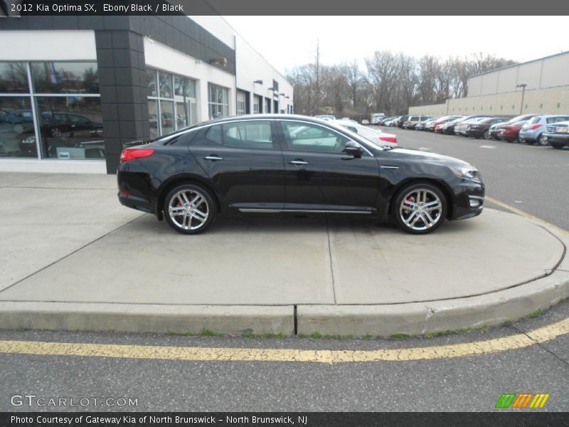 Ebony Black / Black 2012 Kia Optima SX