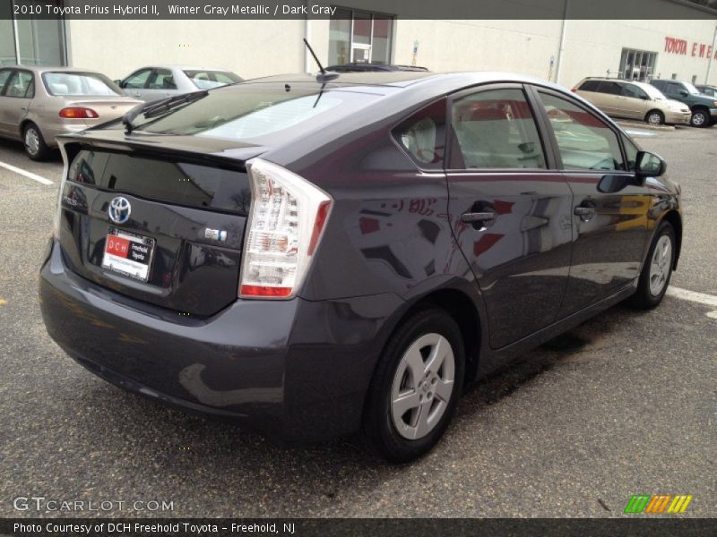 Winter Gray Metallic / Dark Gray 2010 Toyota Prius Hybrid II