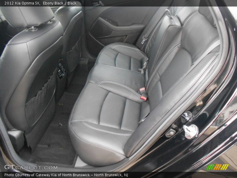 Ebony Black / Black 2012 Kia Optima SX