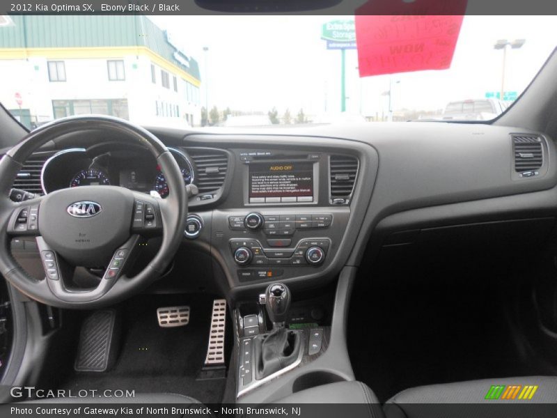 Ebony Black / Black 2012 Kia Optima SX