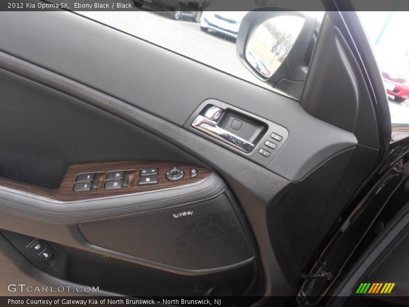 Ebony Black / Black 2012 Kia Optima SX