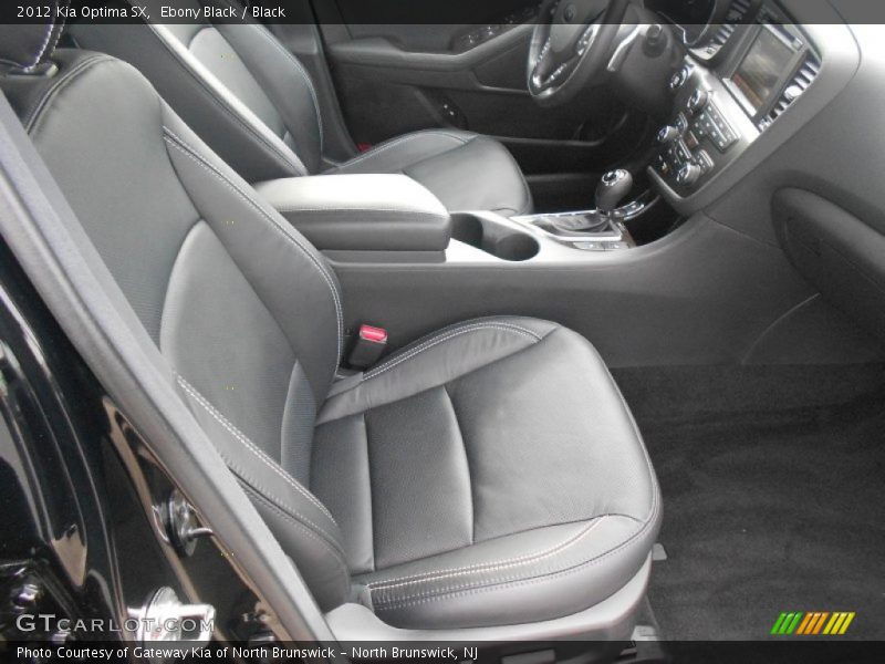 Ebony Black / Black 2012 Kia Optima SX
