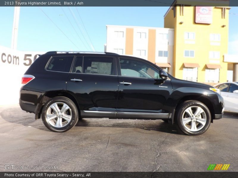 Black / Ash 2013 Toyota Highlander Limited