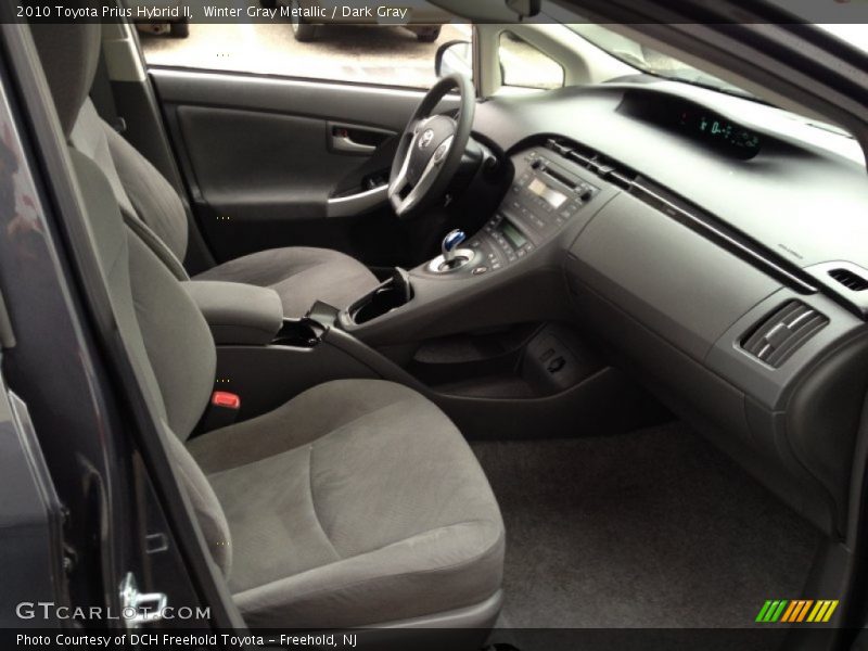 Winter Gray Metallic / Dark Gray 2010 Toyota Prius Hybrid II