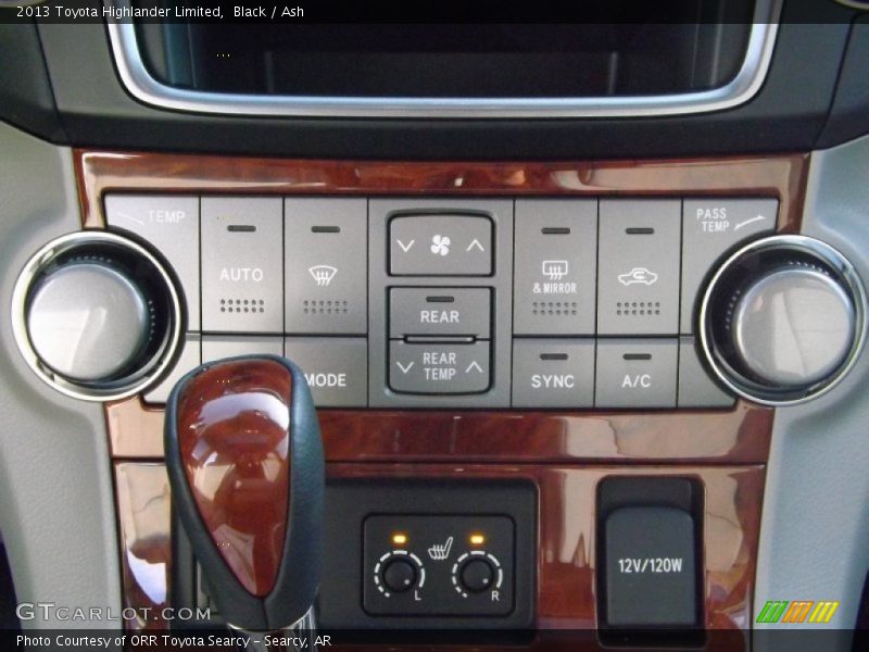 Black / Ash 2013 Toyota Highlander Limited