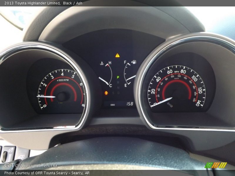 Black / Ash 2013 Toyota Highlander Limited