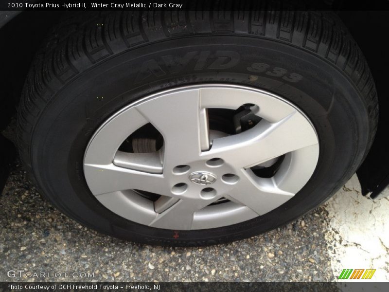 Winter Gray Metallic / Dark Gray 2010 Toyota Prius Hybrid II