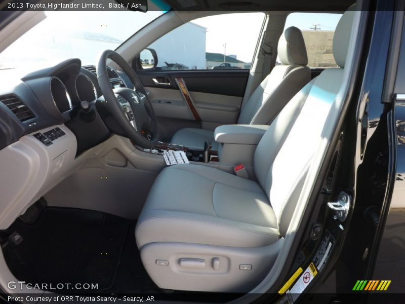Black / Ash 2013 Toyota Highlander Limited
