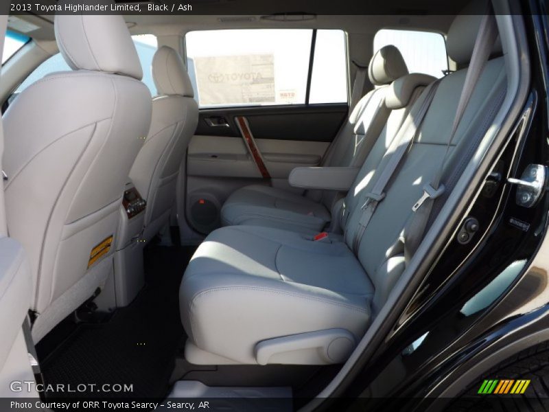 Black / Ash 2013 Toyota Highlander Limited