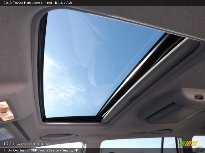 Black / Ash 2013 Toyota Highlander Limited