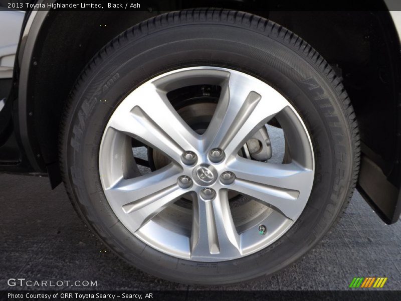 Black / Ash 2013 Toyota Highlander Limited