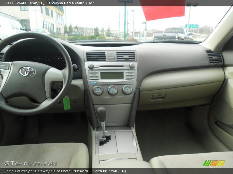 Barcelona Red Metallic / Ash 2011 Toyota Camry LE