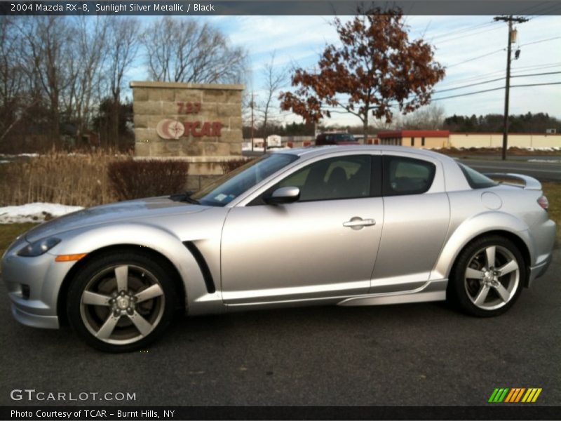 Sunlight Silver Metallic / Black 2004 Mazda RX-8