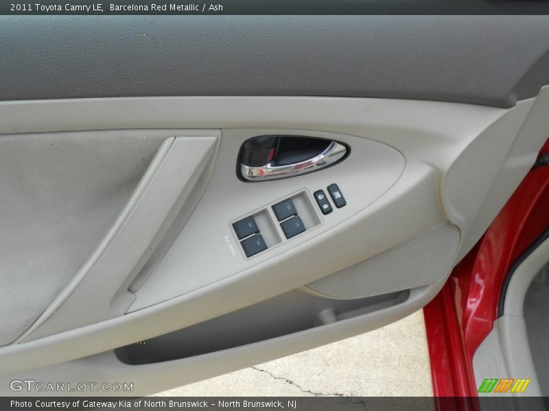 Barcelona Red Metallic / Ash 2011 Toyota Camry LE