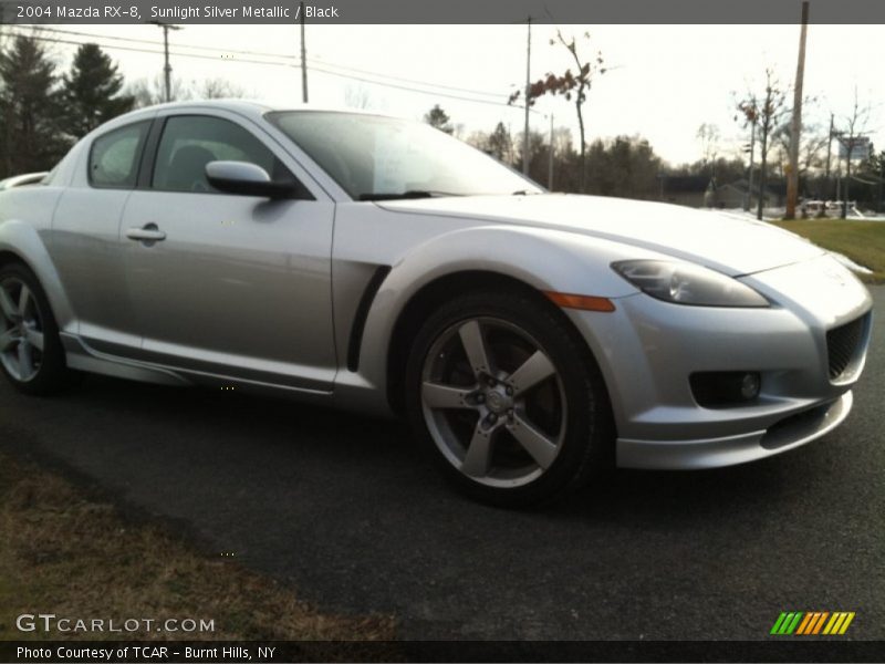 Sunlight Silver Metallic / Black 2004 Mazda RX-8