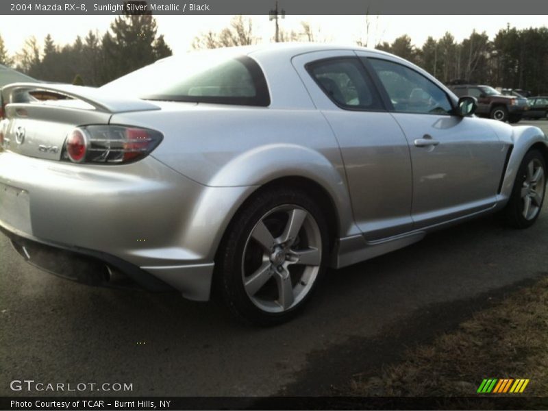 Sunlight Silver Metallic / Black 2004 Mazda RX-8