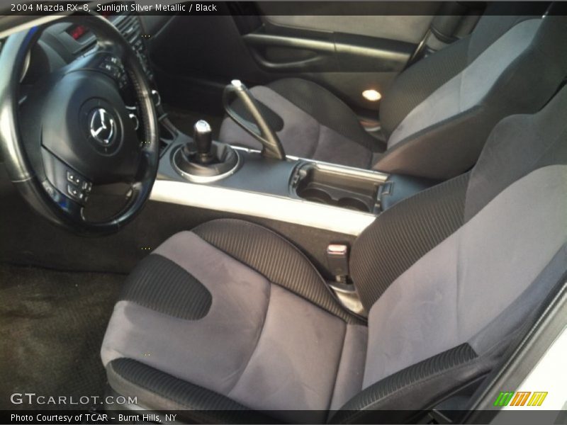 Sunlight Silver Metallic / Black 2004 Mazda RX-8