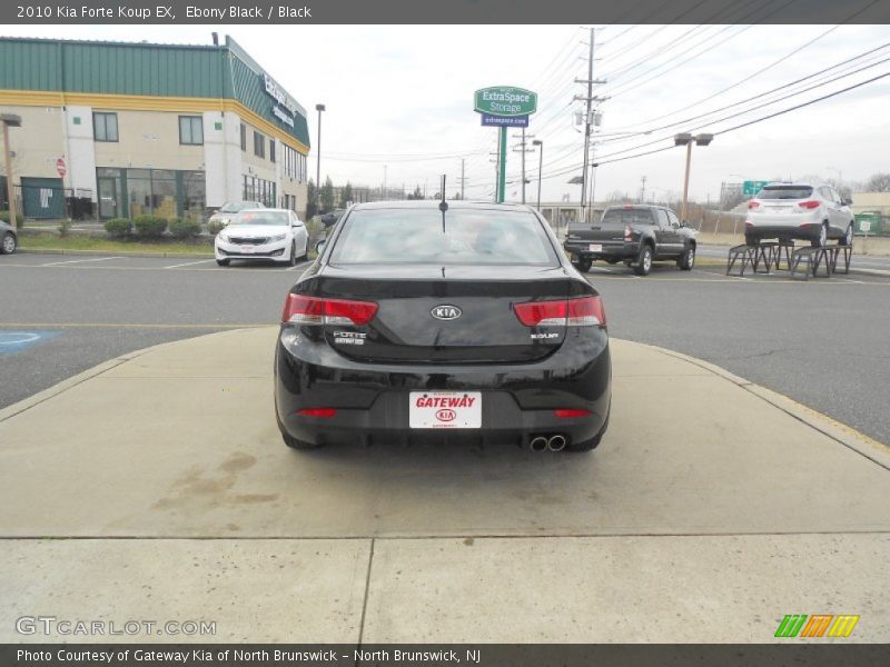 Ebony Black / Black 2010 Kia Forte Koup EX