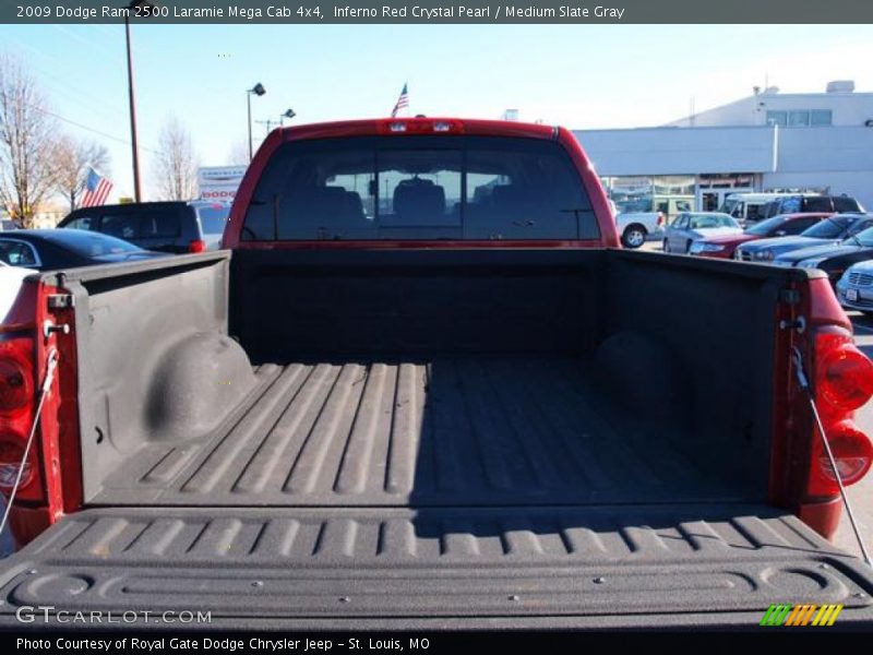 Inferno Red Crystal Pearl / Medium Slate Gray 2009 Dodge Ram 2500 Laramie Mega Cab 4x4