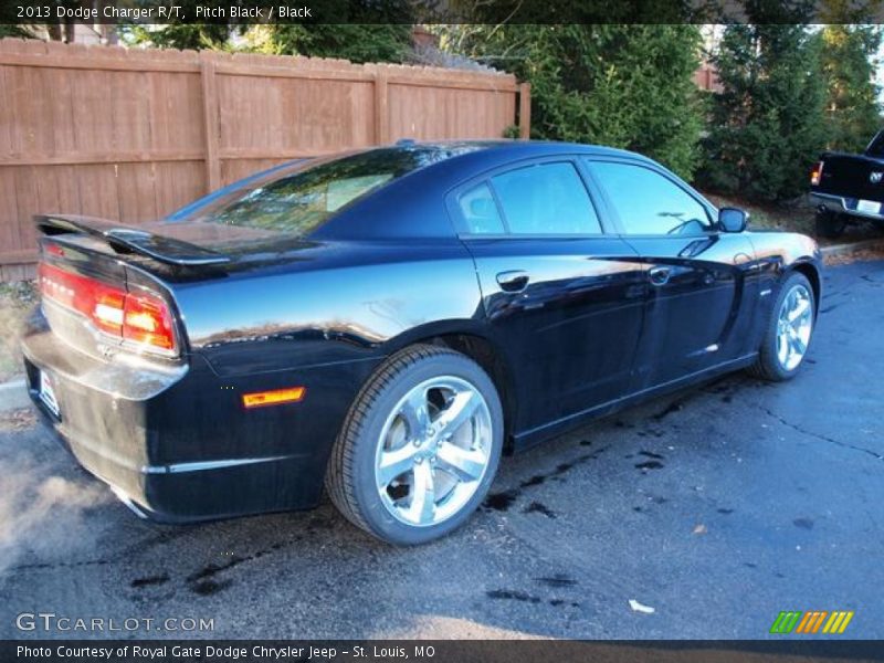 Pitch Black / Black 2013 Dodge Charger R/T