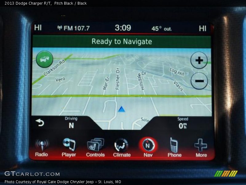 Pitch Black / Black 2013 Dodge Charger R/T