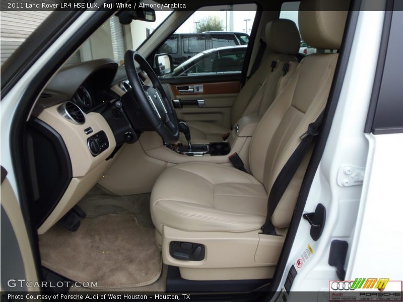 Fuji White / Almond/Arabica 2011 Land Rover LR4 HSE LUX