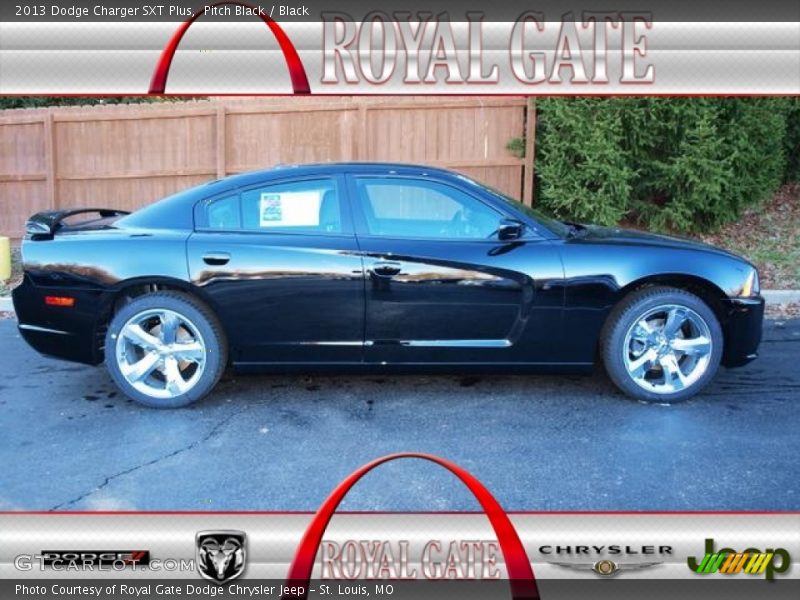 Pitch Black / Black 2013 Dodge Charger SXT Plus