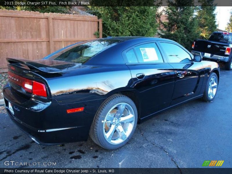 Pitch Black / Black 2013 Dodge Charger SXT Plus