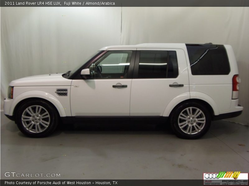 Fuji White / Almond/Arabica 2011 Land Rover LR4 HSE LUX
