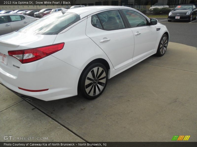 Snow White Pearl / Black 2013 Kia Optima SX