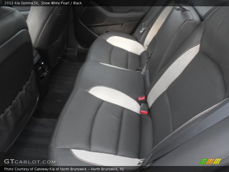 Snow White Pearl / Black 2013 Kia Optima SX