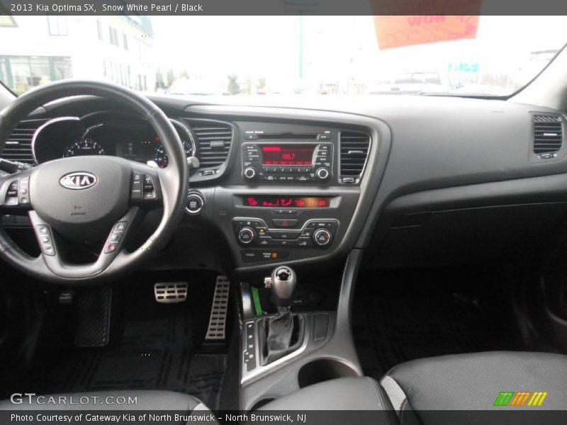 Snow White Pearl / Black 2013 Kia Optima SX