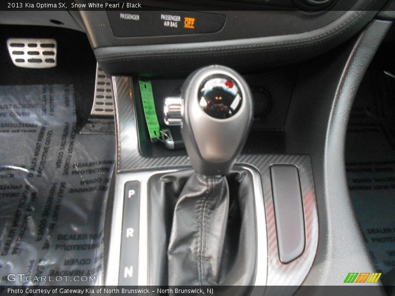 Snow White Pearl / Black 2013 Kia Optima SX