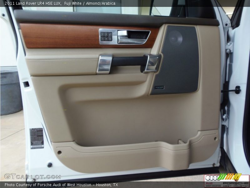 Fuji White / Almond/Arabica 2011 Land Rover LR4 HSE LUX