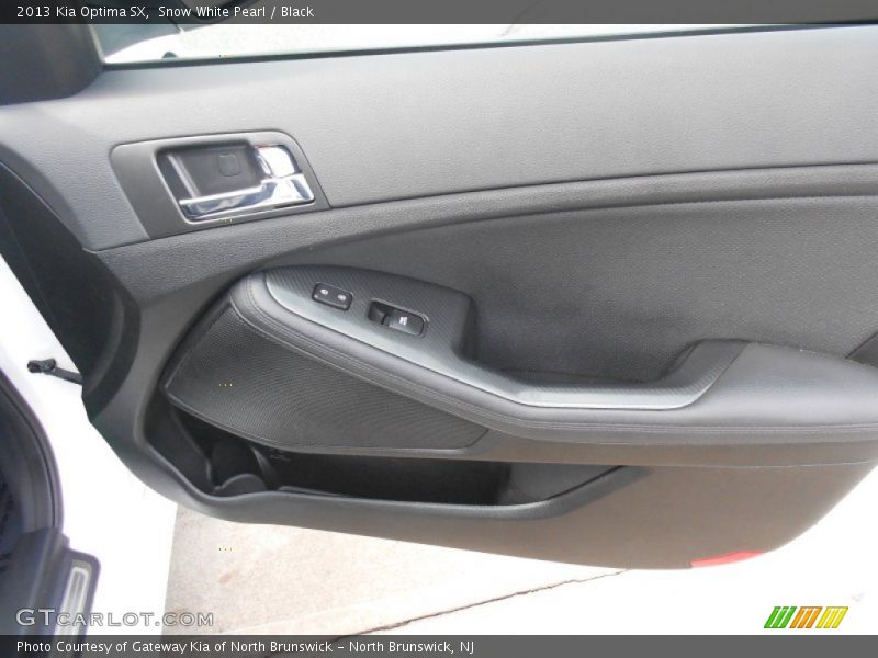 Snow White Pearl / Black 2013 Kia Optima SX