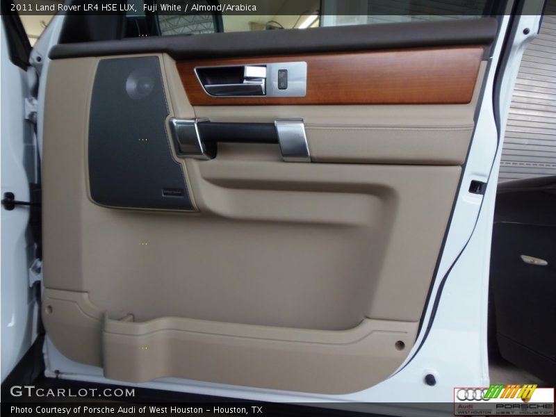 Fuji White / Almond/Arabica 2011 Land Rover LR4 HSE LUX