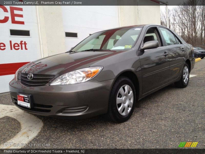 Phantom Gray Pearl / Stone 2003 Toyota Camry LE