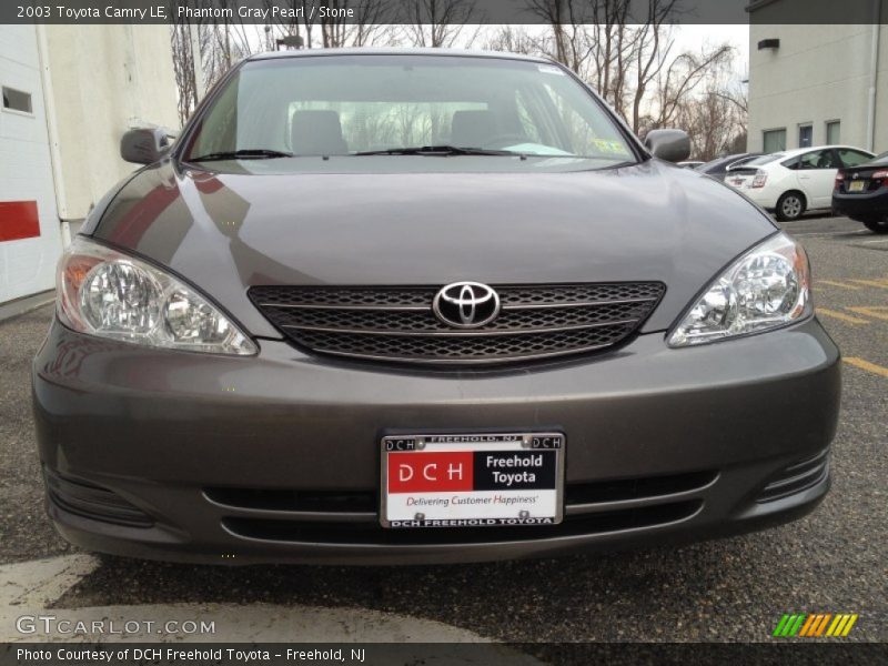 Phantom Gray Pearl / Stone 2003 Toyota Camry LE
