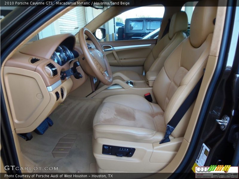 Macadamia Metallic / Havanna/Sand Beige 2010 Porsche Cayenne GTS