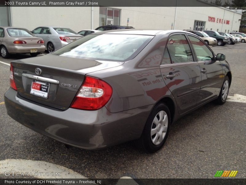 Phantom Gray Pearl / Stone 2003 Toyota Camry LE