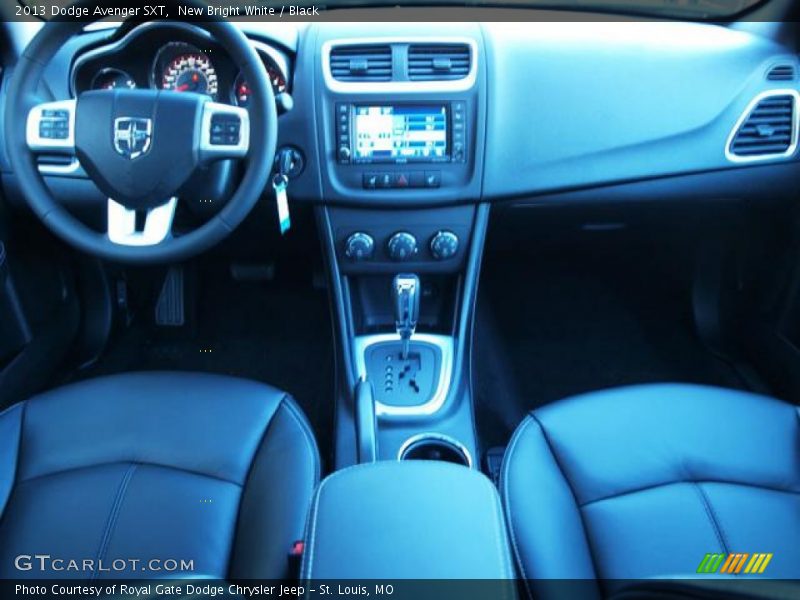 New Bright White / Black 2013 Dodge Avenger SXT