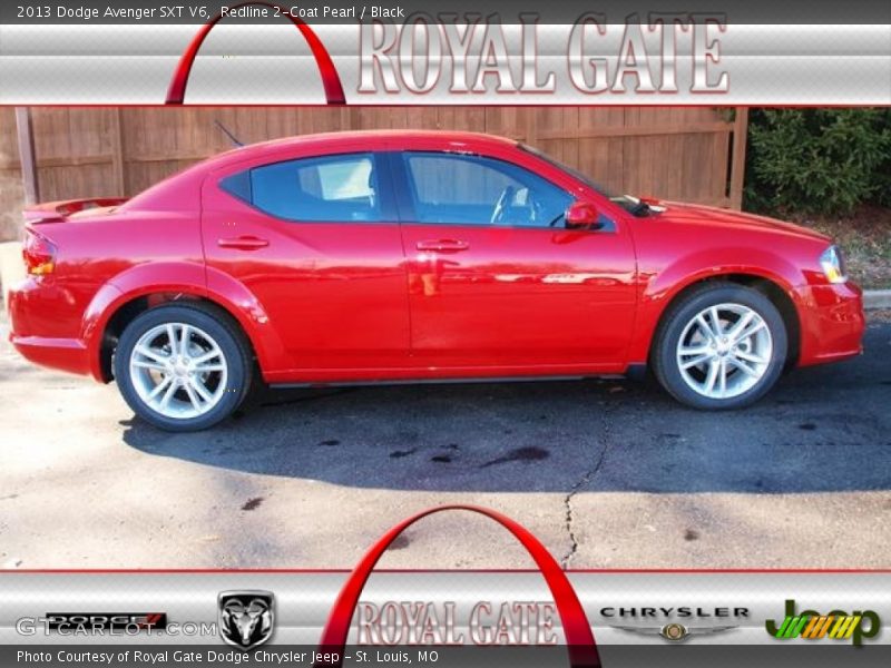 Redline 2-Coat Pearl / Black 2013 Dodge Avenger SXT V6