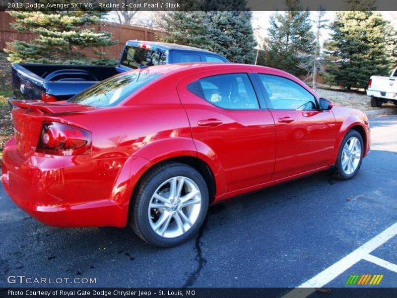 Redline 2-Coat Pearl / Black 2013 Dodge Avenger SXT V6