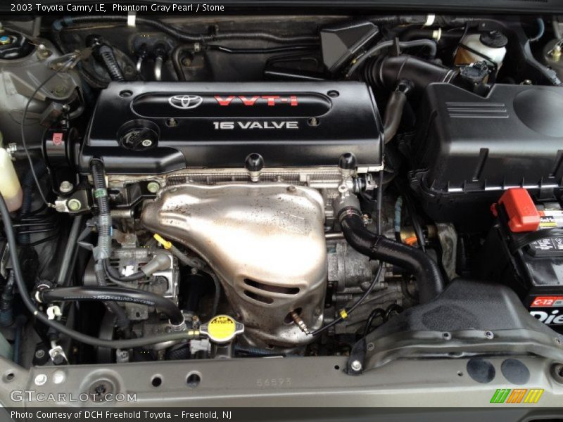 Phantom Gray Pearl / Stone 2003 Toyota Camry LE