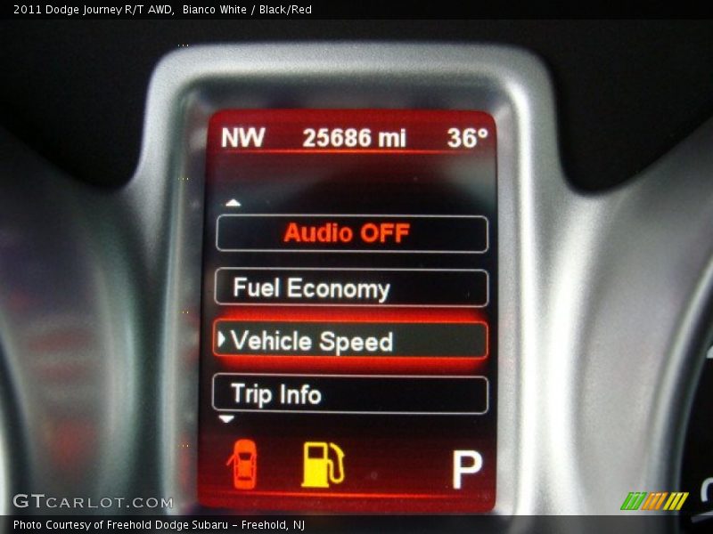 Bianco White / Black/Red 2011 Dodge Journey R/T AWD
