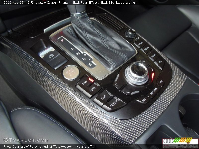 Phantom Black Pearl Effect / Black Silk Nappa Leather 2010 Audi S5 4.2 FSI quattro Coupe