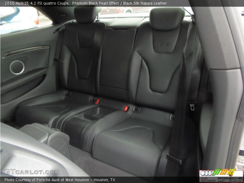 Phantom Black Pearl Effect / Black Silk Nappa Leather 2010 Audi S5 4.2 FSI quattro Coupe